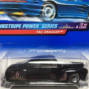 ☆ホットウィール☆ テイル　ドラッガー　黒　Hot Wheels 