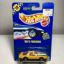 ☆ホットウィール☆ '80'S ポンティアック　ファイヤーバード　黄色　カード穴あり　Hot Wheels _画像2