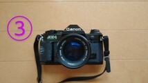 【ジャンク品扱い】canon/キャノン AE-1 PROGRAM カメラ/フィルムカメラ/一眼レフ　3台　セット_画像8