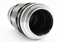 ★美品★キヤノン CANON LENS 135mm F3.5 ブラック 後期型 10万台 Lマウント用 ★フード(T-50-2)付属★ L350#1337_画像7