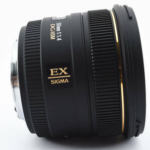 ★極上品★シグマ SIGMA 50mm F1.4 EX DG HSM キヤノン EF用 ★ L980#1407の画像7