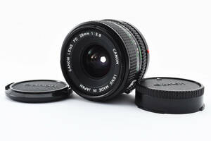 ★極上品★キヤノン Canon New FD 28mm F2.8 ★ L480#1410