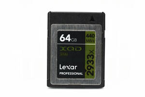 64GB XQDメモリーカード XQD2.0 2933x Lexar レキサー Professional R:440MB/s W:390MB/s 4K 海外リテール LXQD64GCARBNA2933◆メ