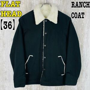 FLATHEAD Flat Head do Be ranch coat boa jacket black [36]