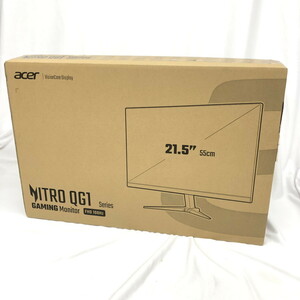 【未開封・未使用】　日本エイサー Acer Nitro ゲーミングモニター 21.5インチ QG221QHbmiix(N60408_10_70y)