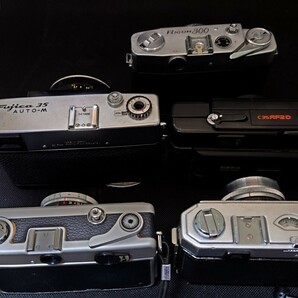 ☆ ジャンクカメラ Konica C35 AF2D HEXANON 38mm f2.8 Fujica COMPACT35 FUJINON 38/2.8 AUTO-M RICOH 300 RIKENON 4.5cm ANICA 50mmの画像3