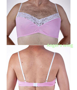 ＊新品未使用 Hommemystereオムマイステール 5057 (M) Blossom Bra セクシーメンズブラ 正規品 メンズランジェリー 男性用ブラジャー