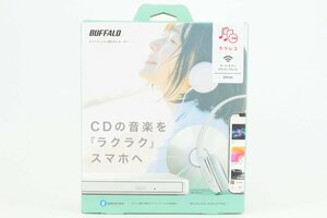 【新品・未開封】 BUFFALO/バッファロー ＊ スマートフォン用CDレコーダー ラクレコ [RR-W1-WH] ホワイト ＊ #6917