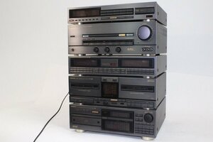 ONKYO/オンキョー システムコンポ PT-C70/PE-C50/ DX-C50/PA-C50/PC-W50 CD チューナー プリメインアンプ イコライザー カセット ＊#6955