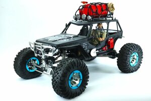 ●1円～ AXIAL/アキシャル ◎ 1/10 電動RC WRAITH/レイス 4WD ロックレーサー 完成品 カスタム ◎#6973