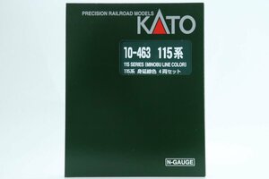 KATO ◎ [10-463] 115系 身延線色 4両セット 鉄道模型/Nゲージ ◎ #7051