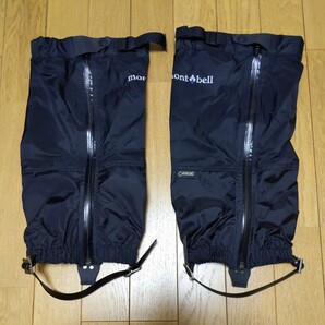 GORE-TEX ロングスパッツ 1129443 mont-bell Mサイズ ブラック ゴアテックス 登山 モンベル