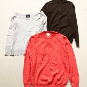 ★カシミヤ100％ ニット セーター カーディガン 30点 まとめ売り set MIX UNIQLO KRIZIA ZARA 等 サイズMIX 卸 現状品 7kg★の画像6