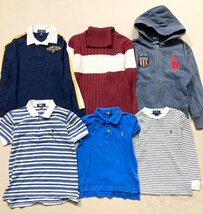 ★ブランド 子供服 47点 まとめ ベビー キッズ 男の子 女の子 POLO RALPH LAUREN TOMMY NORTH BURBERRY ヒスミニ 他 卸 現状品 9.3kg★_画像3