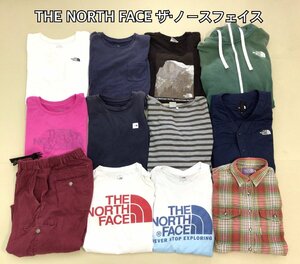 ■THE NORTH FACE ノースフェイス 12点 まとめ売り メンズ・レディース パーカー シャツ Tシャツなど 中古卸 /3.05kg■