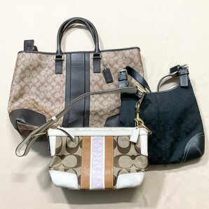 ★COACH コーチ バッグ 20点 まとめ シグネチャー レザー キャンバス トートバッグ ショルダーバッグ ハンドバッグ 等 卸 現状品 12.8kg★の画像8