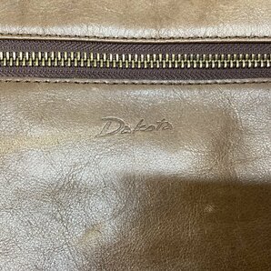 ■Dakota ダコタ 2WAY レザーバッグ ショルダー ハンド ショルダーベルト付属 エキスパンダブル 若干の汚れあり /0.88kg■の画像7