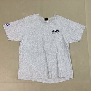 ■【送料198円】ヴィンテージ 90s STARWARS PEPSI スターウォーズ ペプシ ファントムメナス ムービーTシャツ プリント グレー /0.24kg■