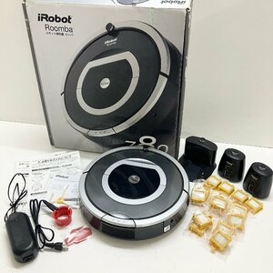 ◆【ジャンク品】iRobot アイロボット Roomba ルンバ 780 ロボット 掃除機 一部備品付き グレー 2013年製 現状品 (E4)N/G60402/8/6.4