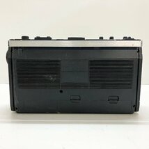 ◆【ジャンク品】HITACHI ヒタチ 日立 TRK-5190 カセットデッキ ラジカセ AM/FM 昭和 レトロ アンティーク 黒 現状品 (E4)N/G60403/7/4.0_画像7