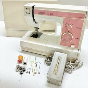 ◆【ジャンク品】JANOME ジャノメ ミシン 本体 Excel 10 DX Model 634 ハンドクラフト 手工芸 裁縫 現状品 (E3)N/G60403/12/9.5