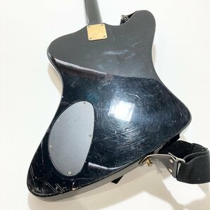 〇【ジャンク品】 FERNANDES フェルナンデス サンダーバード エレキベース 黒 ブラック 弦楽器 現状品 ni ()K/60402/1/4.8の画像5