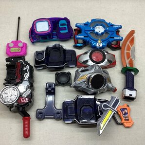 ■MASKED RIDER 仮面ライダー 変身ベルトなど10点と変身用ドライバーなど まとめ売り サウンド系多数 電池ブタ欠品あり /14.68kg■の画像7