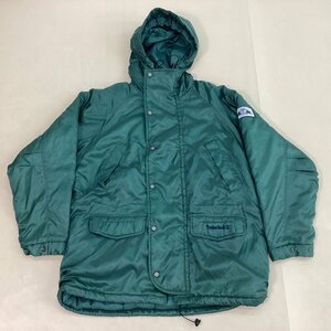 ■90s Timberland ティンバーランド WEATHERGEAR 中綿マウンテンパーカー ジャケット アウター ヴィンテージ サイズXL グリーン/0.98kg■