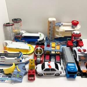 ◆【ジャンク品】 タカラトミー トミカタウン パーキング ハイパーレスキュー パーツ 約11kg まとめて TOMICA 現状品 (GB)M/G60411/1/11