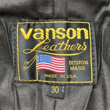 ●vanson Leathers バンソン レザーズ パンツ ジッパーフライ 重厚感 アメカジ バイカーズ USA製 ブラウン サイズ30 メンズ 1.56㎏●_画像6