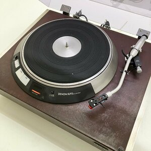 ◆ ジャンク品 DENON デノン DP-6000 ダイレクトドライブ ターンテーブル レコードプレーヤー ダストカバー付 現状品 (E1)N/G60412/1/17.7