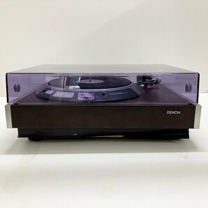 ◆ ジャンク品 DENON デノン DP-6000 ダイレクトドライブ ターンテーブル レコードプレーヤー ダストカバー付 現状品 (E1)N/G60412/1/17.7の画像6