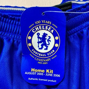 ★未使用タグ付き umbro アンブロ サッカーウェア CHELSEA チェルシー ユニフォーム ハーフパンツ ボトムス サイズM ブルー 0.15kg★の画像7