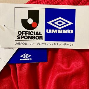 ★未使用タグ付き umbro アンブロ サッカーウェア 鹿島アントラーズ ユニフォーム ハーフパンツ ボトムス サイズO レッド 0.15kg★の画像6