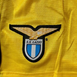 ★美品 PUMA プーマ サッカーウェア LAZIO ラツィオ ユニフォーム ハーフパンツ ショーツ ボトムス サイズM イエロー 0.15kg★の画像3