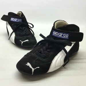 #PUMA×sparco driving shoes 417292-01 size 27. scratch equipped goods secondhand goods /0.93kg#