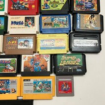 ◆【ジャンク品】 任天堂 Nintendo ファミコン カセット ソフト まとめ 本体 昭和レトロ ドラクエ/魔界島/マリオなど (GB)M/G60417/2/3.9_画像7