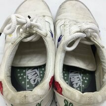 ■VANS　ヴァンズ　OLD SKOOL　RoseBuds　キャンパスシューズ　バラ柄　サイズ26.5㎝　汚れあり　中古品 /0.86kg■_画像5