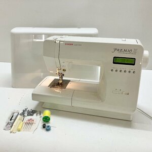 ◆【ジャンク品】SINGER シンガー 7220 PREMIO II コンピューターミシン 白 ホワイト 手工芸 裁縫 現状品 (E3)N/G60418/5/10.2