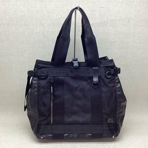 ■キズあり品！ PORTER ポーター TANKER トートバッグ 幅38㎝ 底面角キズ／剥離あり 中古品 /1.04kg■