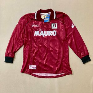 ★未使用タグ付き asics アシックス REGGINA レッジーナ サッカーウエア 長袖 ユニフォーム M レッド 10番 NAKAMURA 中村俊輔 0.25kg★