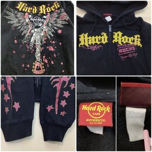 ■Hard Rock Cafe ハードロックカフェ パーカー 2点 メンズS/レディースサイズ不明 中古卸 /2.95kg■の画像4