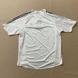 ★未使用タグ付き adidas アディダス Real Madrid レアルマドリード サッカーウエア 半袖ユニフォーム 4XO ホワイト 0.2kg★の画像2