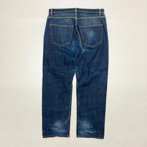 ●STUSSY ROUGH and RUGGED DENIM ステューシー ラフアンドラゲッド デニム ジーンズ ボタンフライ USA製 ブルー系 size34 メンズ 0.84kg●の画像2