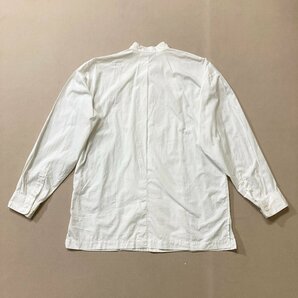 ★ISSEY MIYAKE イッセイミヤケ 長袖シャツ メンズ サイズ M サイドスリット トップス オフホワイト 日本製 0.2kg★の画像2