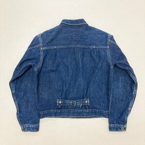 ●90s Levi's リーバイス ジージャン デニムジャケット 71506 ビッグE 赤耳 ボタン裏刻印J02 コットン ブルー系 サイズ34 メンズ 0.68kg●の画像2