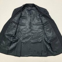 ●BURBERRY BLACK LABEL バーバリー ブラックレーベル セットアップ スーツ ジャケット パンツ 三陽商会 メンズ38R ブラック 1.04kg●_画像6