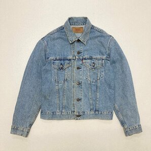 ●90s Levi's リーバイス ジージャン デニムジャケット 70505‐0217 スモールe 刻印527 USA製 コットン ブルー系 サイズ38 メンズ 0.83kg●の画像1