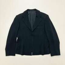 ●Y's ワイズ セットアップ ジャケット スカート YM-J06-101 YM-S05-101 肩パッド Yohji Yamamoto 日本製 ブラック レディース 1.19kg●_画像2