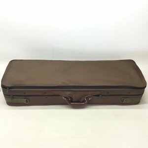 # case only! violin case inside side veruveto finishing bow, textbook attached Manufacturers unknown secondhand goods /2.26kg#